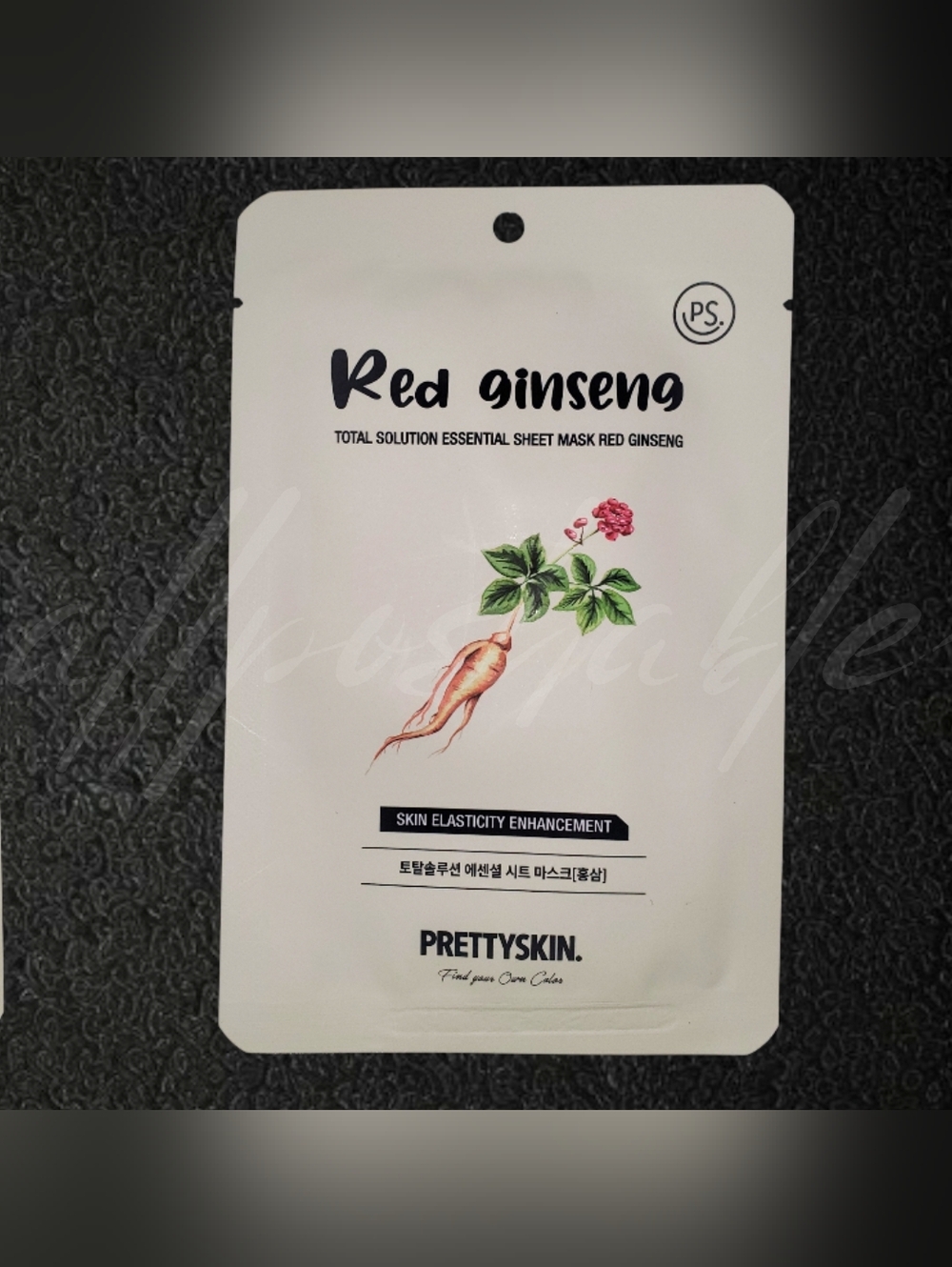 ⭐️10/$15⭐️ PRETTYSKIN Sheet Mask - Red Ginseng
